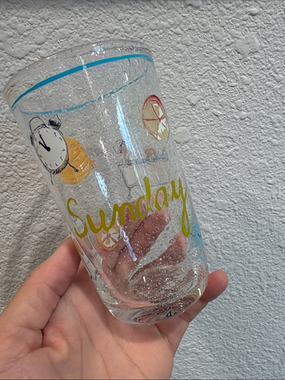 Anthropologie ☀️ Sunday Glass Cup ☀️ by Pauline de Raissy